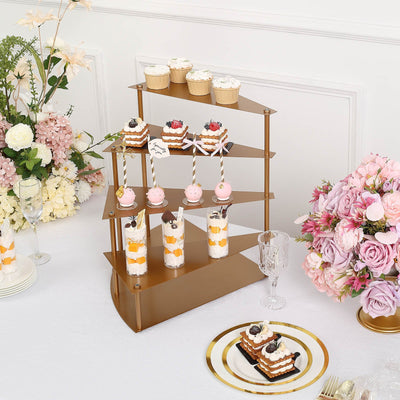 metal cupcake stand, gold cupcake stand, dessert display stand, tiered cake stand, pedestal dessert stands#color_parent