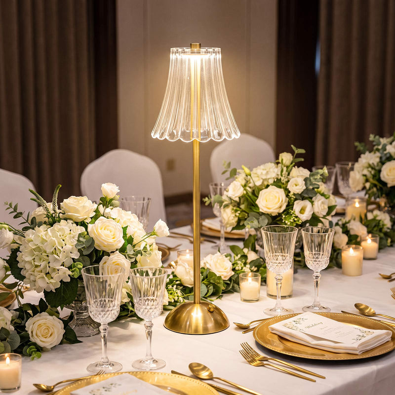 Gold Metal LED Table Lamp – 20