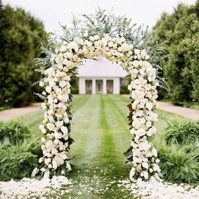metal flower arch, backdrop stand, backdrop frame, garden arches, garden arbors#color_parent