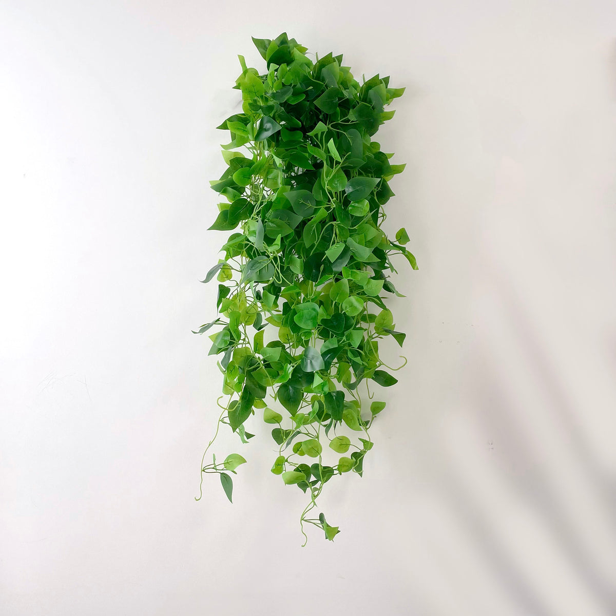 buy fake hanging plants 3 Green Silk Pothos Artificial Hanging Vines