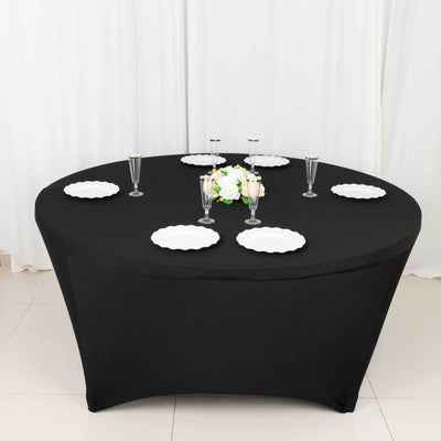 spandex, round tablecloth, table covers, table cover cloth, dining tablecloth#color_parent
