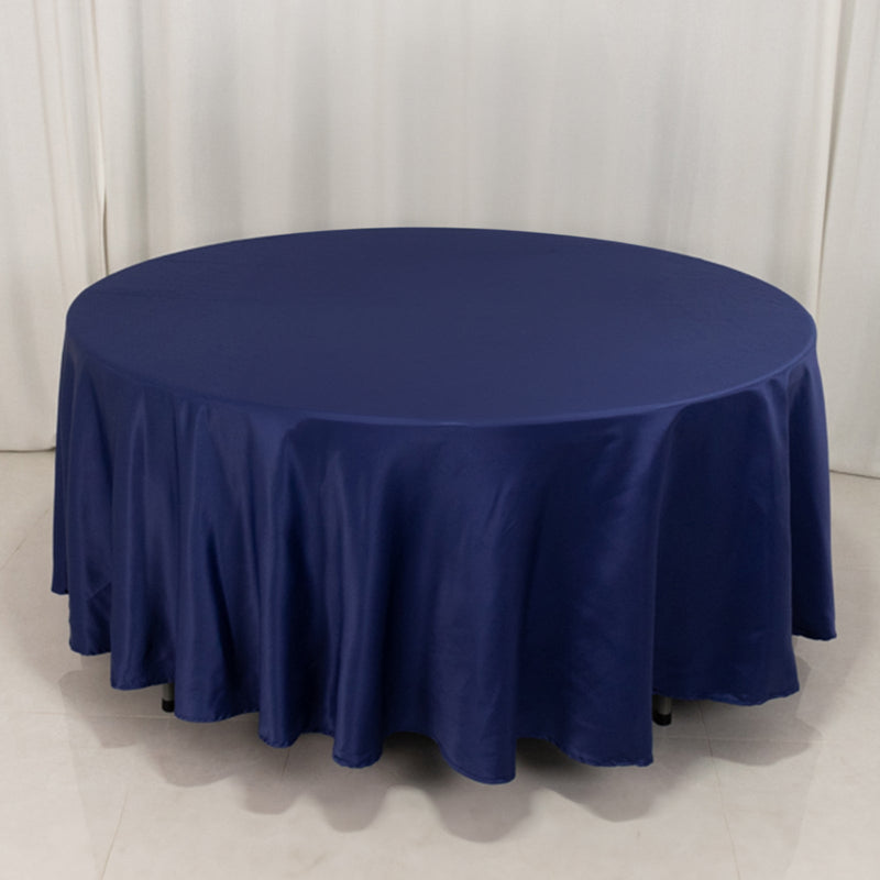 Lamour Satin Round Tablecloth - 108