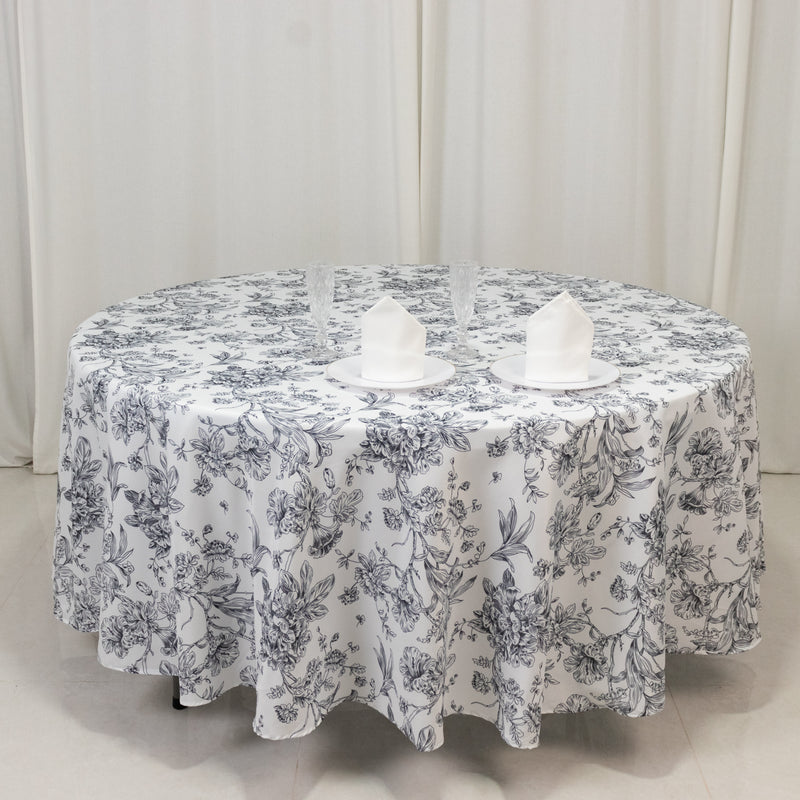 Polyester Round Tablecloth 108