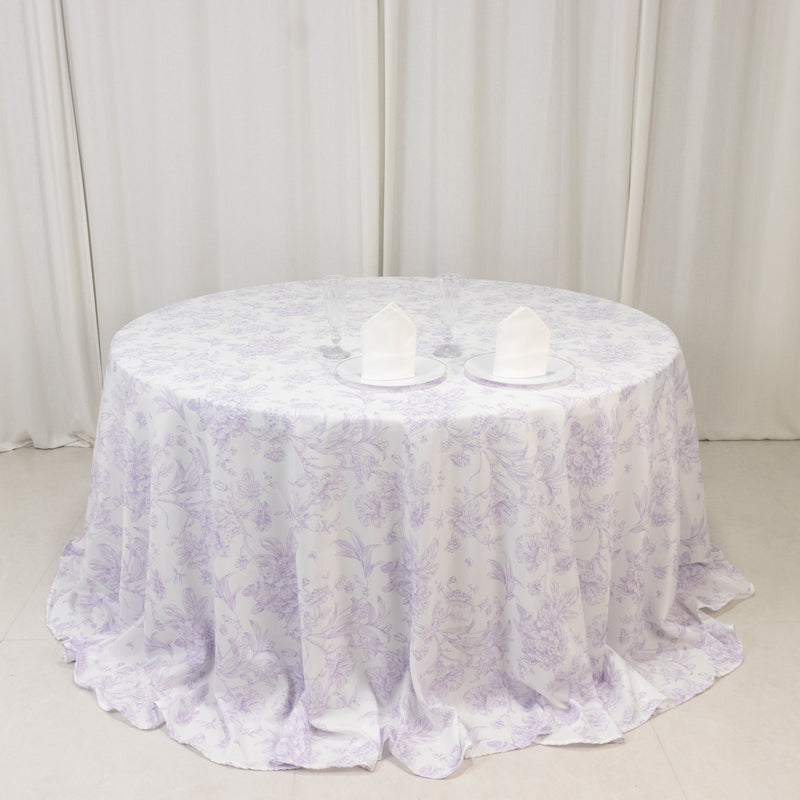 Polyester Round Tablecloth 132