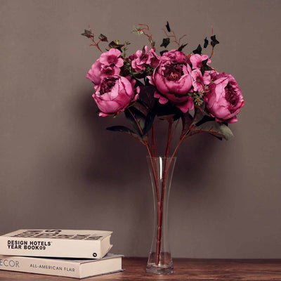 Artificial Flower Bouquet, Silk Flower Bouquet, Artificial Flower Centerpieces, Fake Flower Bouquet, Artificial Flower Decoration#color_parent