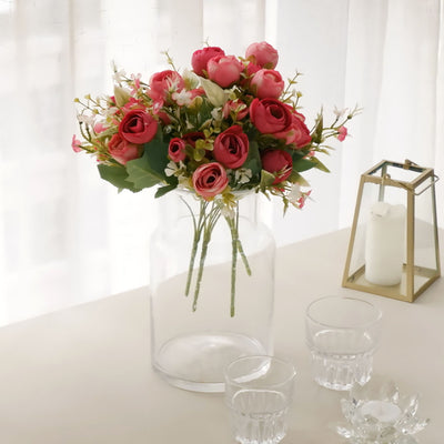 Artificial Flower Bouquet, Silk Flowers, Fake Flower Bouquet, Decor Flowers, Artificial Flower Decoration#color_parent