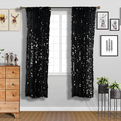 Sequin Curtains, Sparkle Curtains, Sequin Panels, Home Curtains, Glitter Curtains#color_parent