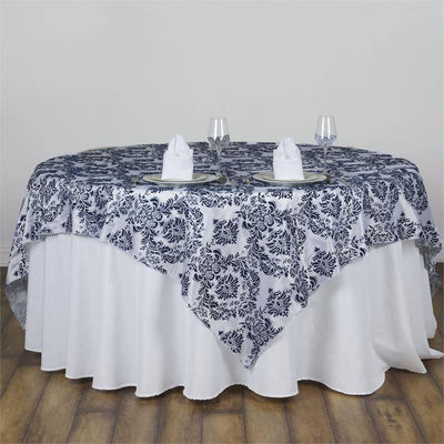 Tablecloth Overlays, square overlay, square table toppers, damask table topper, round table overlay#color_parent