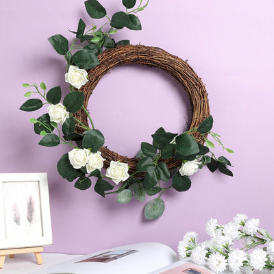 grapevine wreath, rustic wreath, natural twig wreaths, rustic twig wreath, wooden wreaths for crafts#color_parent