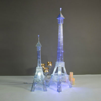 Light Up Eiffel Tower, Eiffel Tower Decor, Eiffel Tower Centerpieces, Led Lights For Centerpieces, Led Column Lights#size_parent