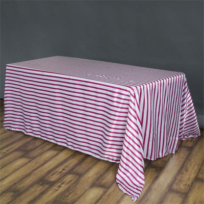 rectangle tablecloth, Satin tablecloth, striped tablecloth, decorative table covers, 90x132 tablecloth#color_parent