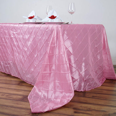 rectangle tablecloth, pintuck tablecloth, taffeta tablecloth, fabric rectangle tablecloth, tablecloth for rectangle table#color_parent