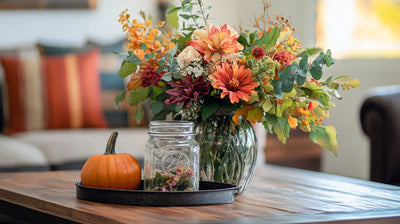 5 Fall Coffee Table Decor Ideas