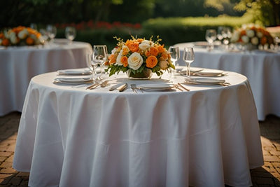 How to Fold Round Tablecloths Properly?