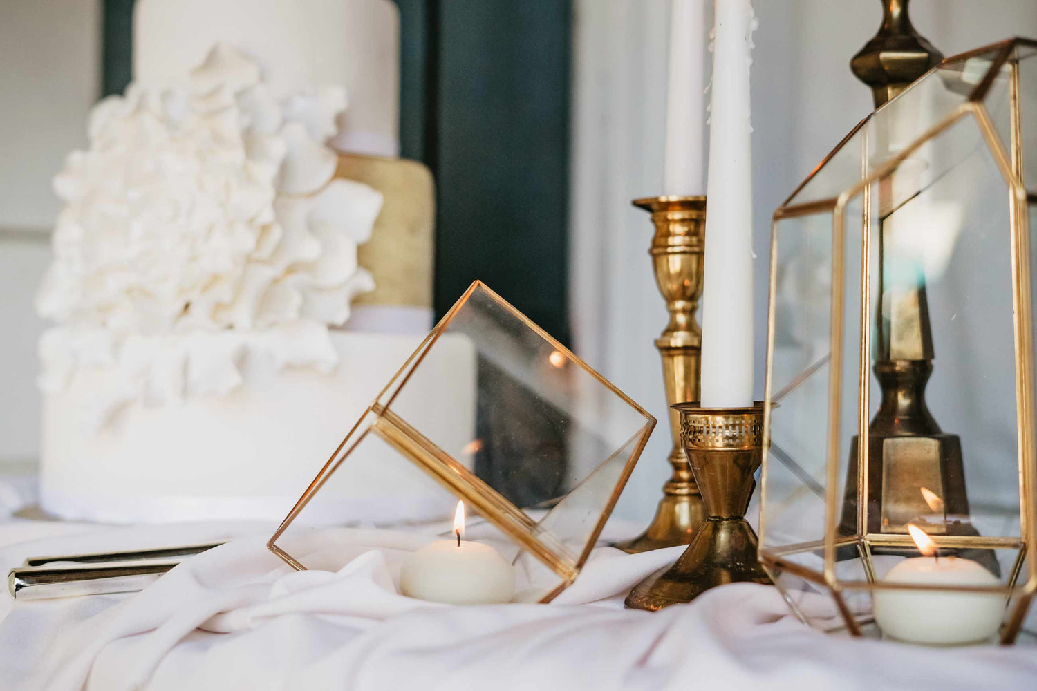 Geometric Candle Holder, Modern Candle Holder, Table Candle Holder 