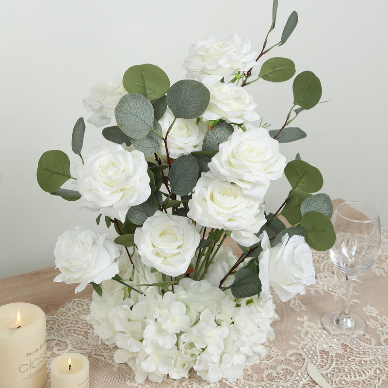 4-Pack Artificial Flower Arrangements – 20