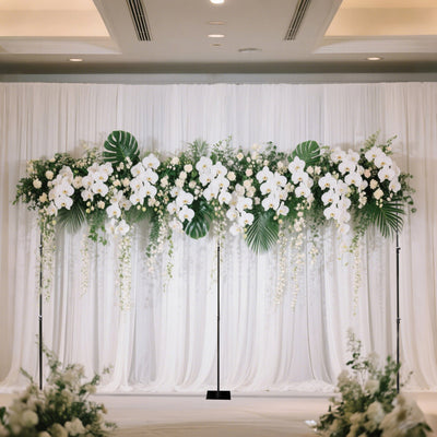 backdrop stand, metal backdrop stand, heavy duty backdrop stand, black backdrop stand#color_parent