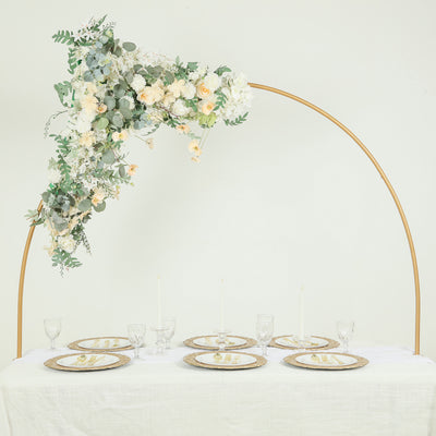 over-the-table rod stand, metal rod stand, balloon arch frame, table arch stand, flower arch frame#color_parent


