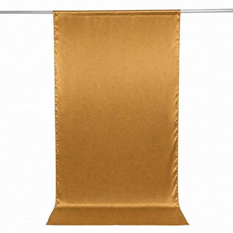 5ft x 10ft Satin Backdrop Drape Curtains – Event & Photo Booth Divider Panels