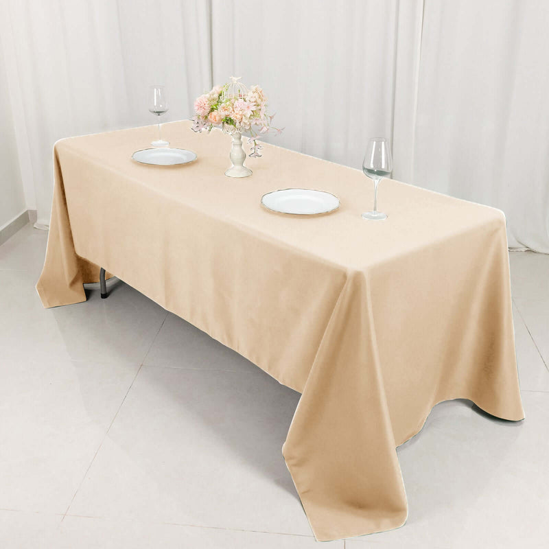Premium Polyester Rectangular Tablecloth 220GSM 60