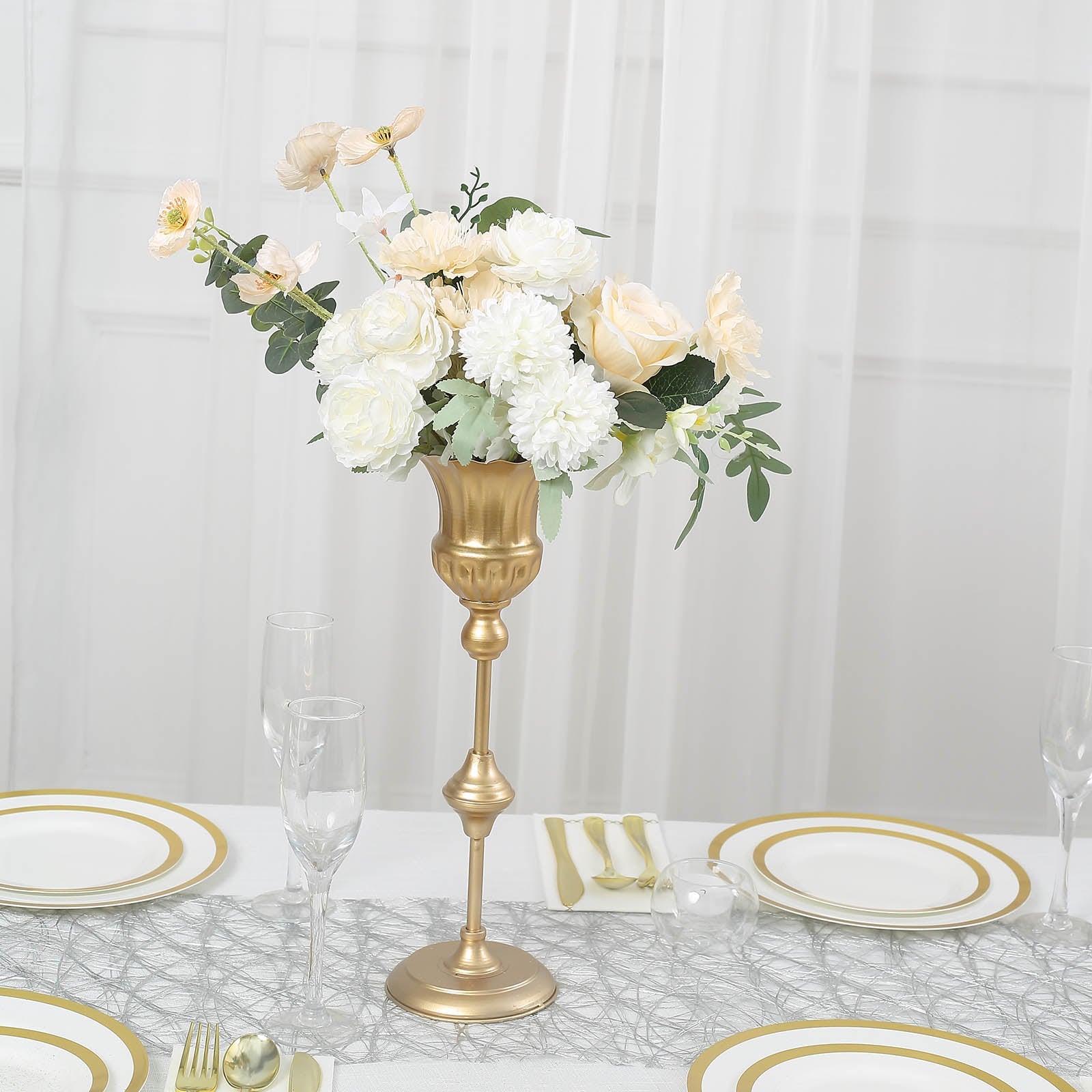 Gold Vases For Centerpiecesnull