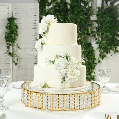 crystal beaded cake stand, metal cake stand, cake stand, round cake stand, pedestal riser, dessert display#color_parent