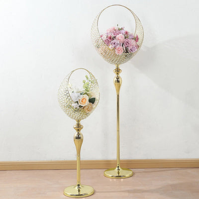 flower stand, display stands, candle holder stands, tall centerpiece stands, beaded holders#size_parent