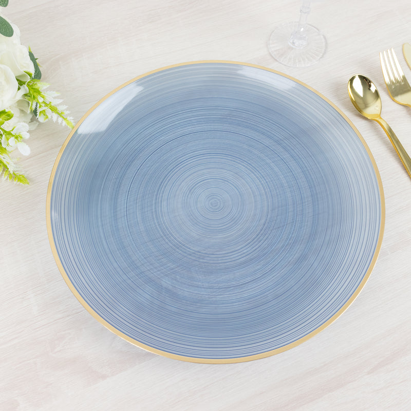 20 Pack Economy Plastic Charger Plates 13