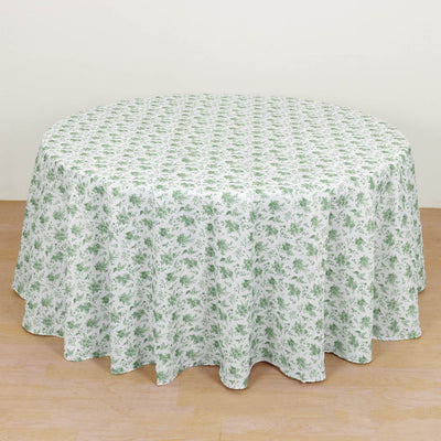 polyester tablecloth, round tablecloths, table covers, floral tablecloths, table linens#color_parent