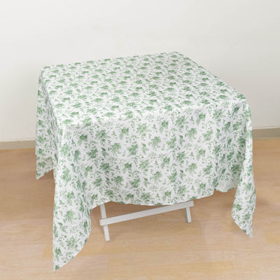polyester tablecloths, square tablecloths, table covers, floral tablecloths, table linens#color_pare