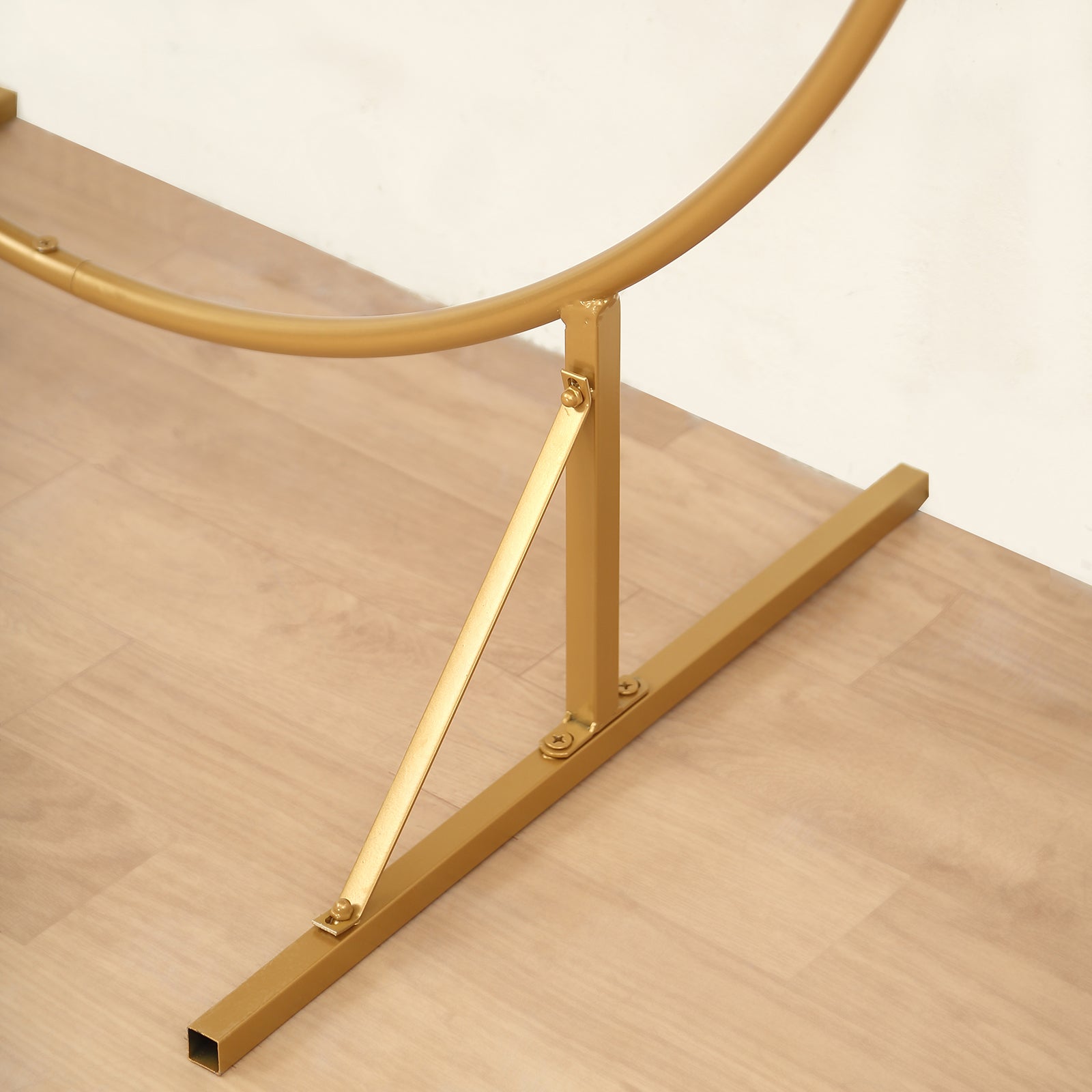 Large 3-Tier Gold Metal Arch Dessert Display Stand, Oval Shelf Rack ...