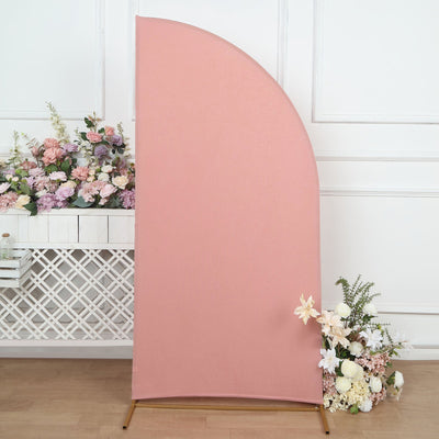 backdrop cover, half moon arch backdrop cover, backdrop fabric, arch cover, custom fitted backdrop stand cover#color_parent