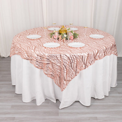 tablecloth overlays, square overlay, decorative overlay, sequin overlay, square table toppers#color_parent
