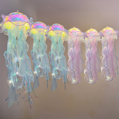 hanging lantern light, lantern lamps, jellyfish light, led hanging light, decorative lanterns#color_parent