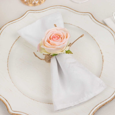 wood napkin ring, floral napkin rings, napkin rings, napkin holders, table napkin rings#color_parent