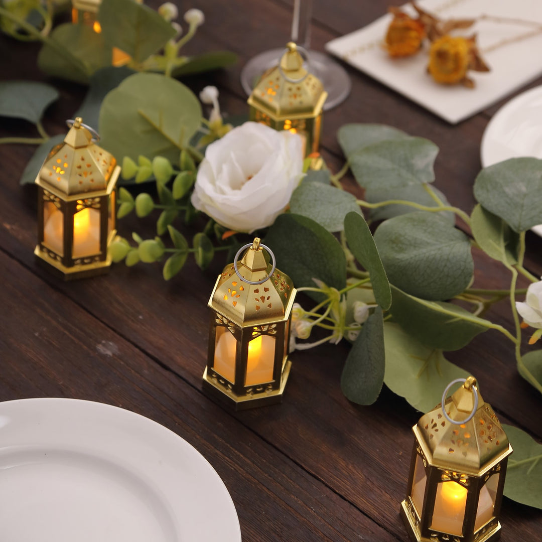 Small Tealight Lantern Centerpiece SHINING HOUSE Pieces Small Hanging