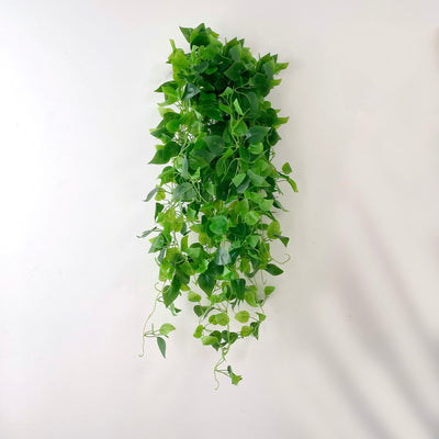 artificial pothos plant, greenery garland, leaf garland, artificial ivy vines, decorative vines#color_green