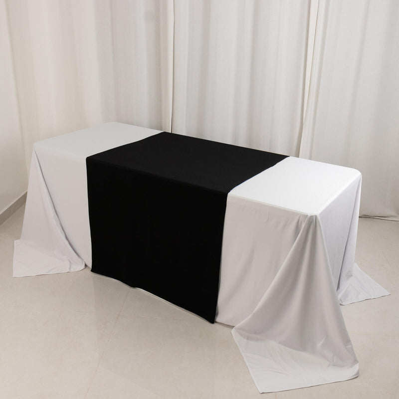 Wide Polyester Table Runner, Trade Show Table Runner - 36