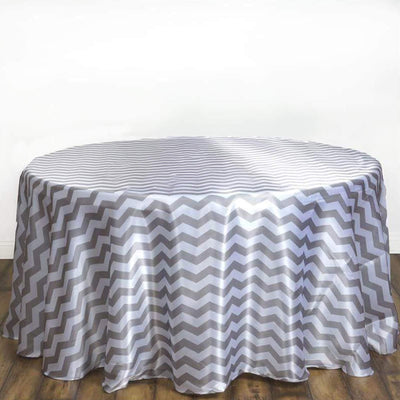 satin, round tablecloth, striped tablecloth, table cover, 120 inch round tablecloth#color_parent