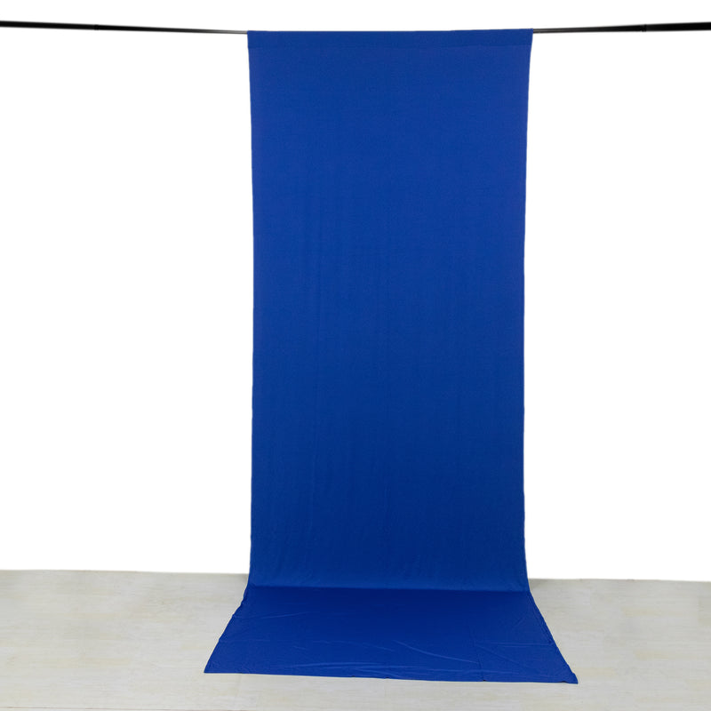 4-Way Stretch Spandex Backdrop Drape Curtain, Wrinkle Free Divider Panel with Rod Pockets - 5ftx14ft