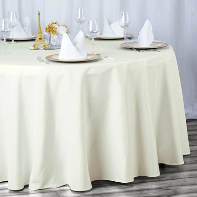 round polyester tablecloths, premium polyester tablecloth, decorative table covers, heavy duty tablecloth, 132 inch round tablecloth#color_parent