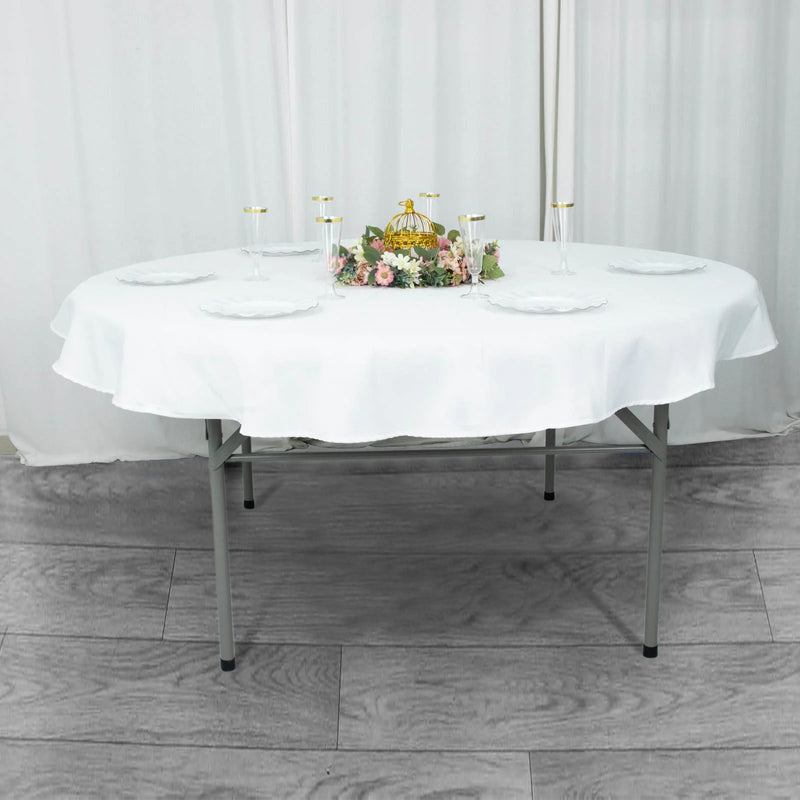 Premium Polyester Round Tablecloth 220GSM 70