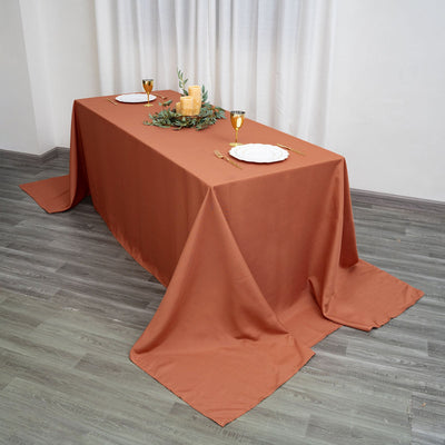 polyester, rectangle tablecloths, table cover, dining tablecloth, 90x156 tablecloth#color_parent