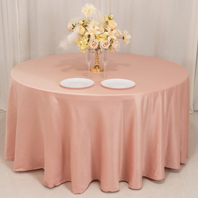 round tablecloths, satin tablecloth, tablecloth linens, decorative table covers, 120 inch round tablecloth#color_parent