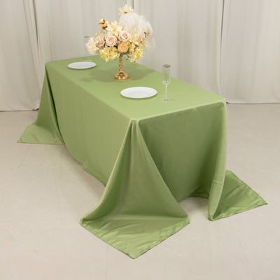 rectangle tablecloth, satin tablecloth, tablecloth linens, decorative table covers, 90x132 tablecloth#color_parent