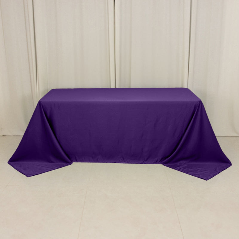 Seamless Lamour Satin Rectangle Tablecloth - 90