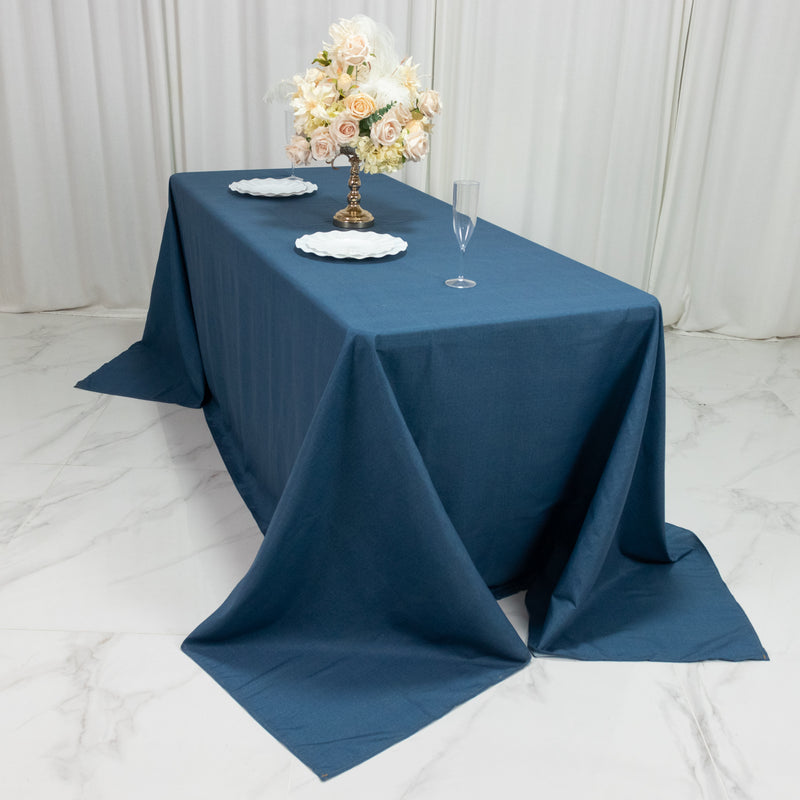 Polyester Rectangular Tablecloth 90x132