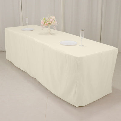 rectangular fitted tablecloths, polyester tablecloths, Fitted Tablecloths, fitted table covers, dining room tablecloth#color_parent