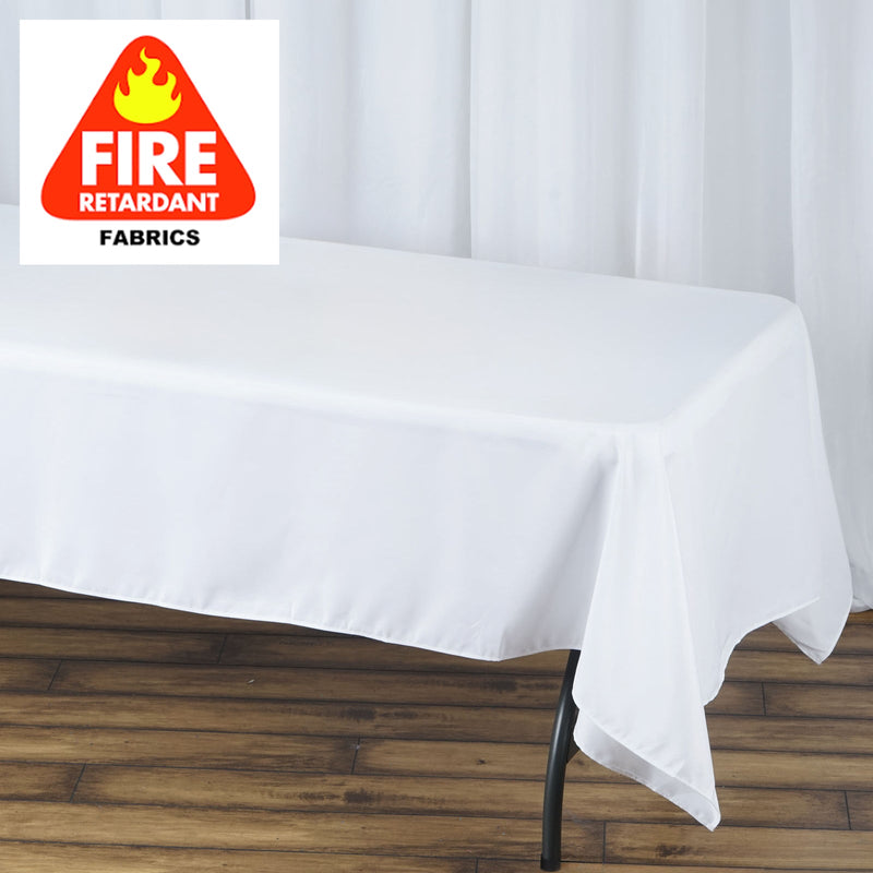 Fire Retardant Tablecloth 60