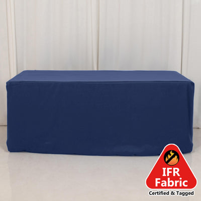 fire retardant tablecloth, fitted tablecloth, polyester tablecloth, 6ft tablecloth, table cover, rectangular tablecloth, trade show tablecloth, event tablecloth, banquet tablecloth#color_parent